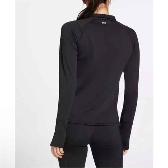 DSG Women's Run Grid 1/4 Zip Jacket Fleece Pullover Black MEDIUM cold gear NWT - Picture 5 of 14